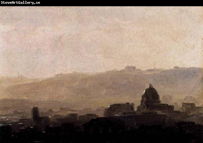 Pierre de Valenciennes View of Rome in the Morning